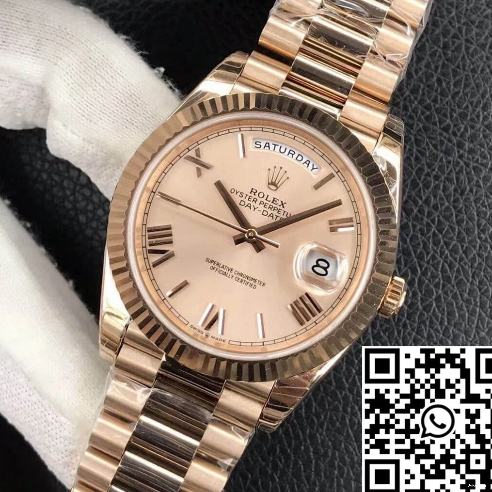 973 Rolex EW RelaxedFit Factory M228238-0006 Rose Day-Date Gold 0822